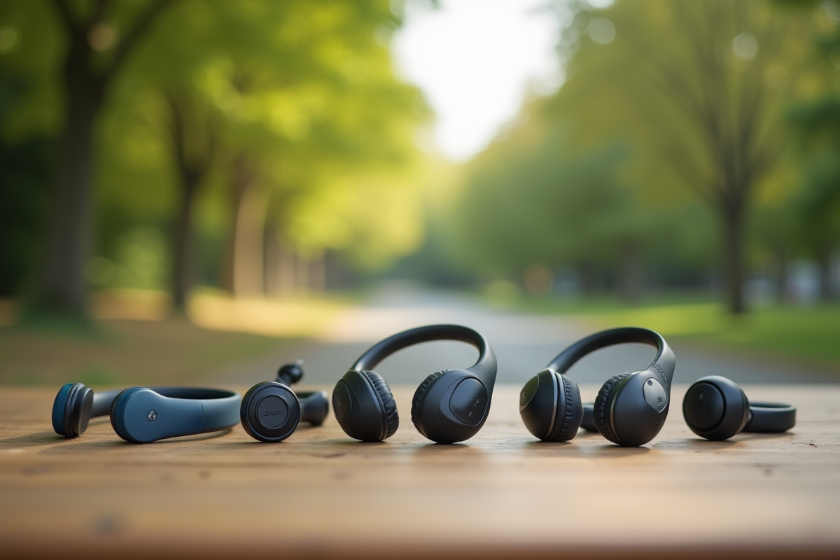 Cinq modèles d écouteurs Bluetooth pour course en extérieur